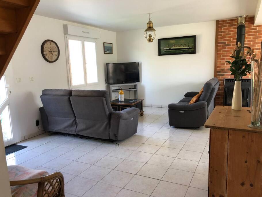 Maison Familiale A 1Km De La Mer Blainville-sur-Mer Eksteriør bilde